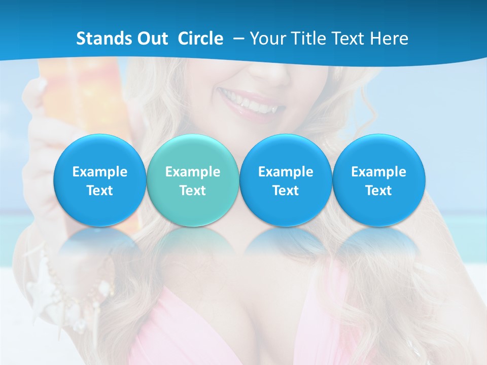 Glass Healthy Alcoholic PowerPoint Template