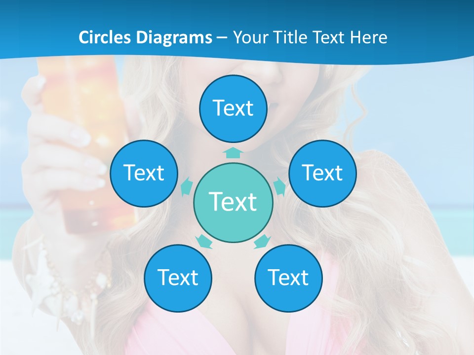 Glass Healthy Alcoholic PowerPoint Template