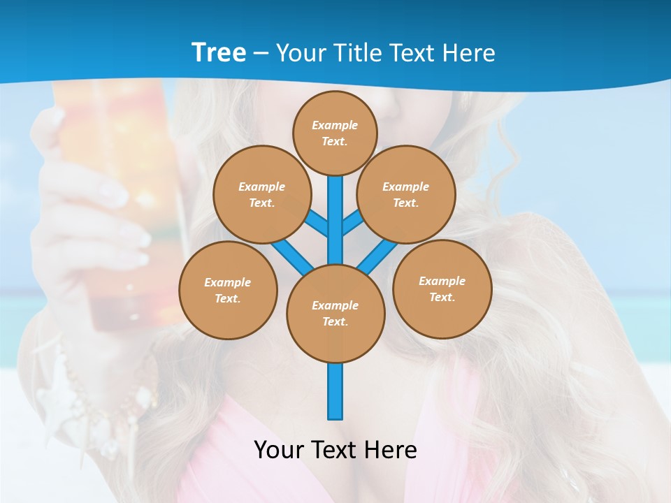 Glass Healthy Alcoholic PowerPoint Template