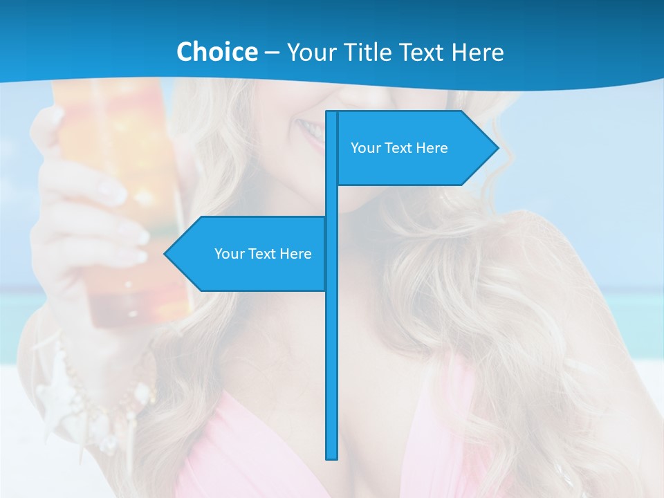 Glass Healthy Alcoholic PowerPoint Template