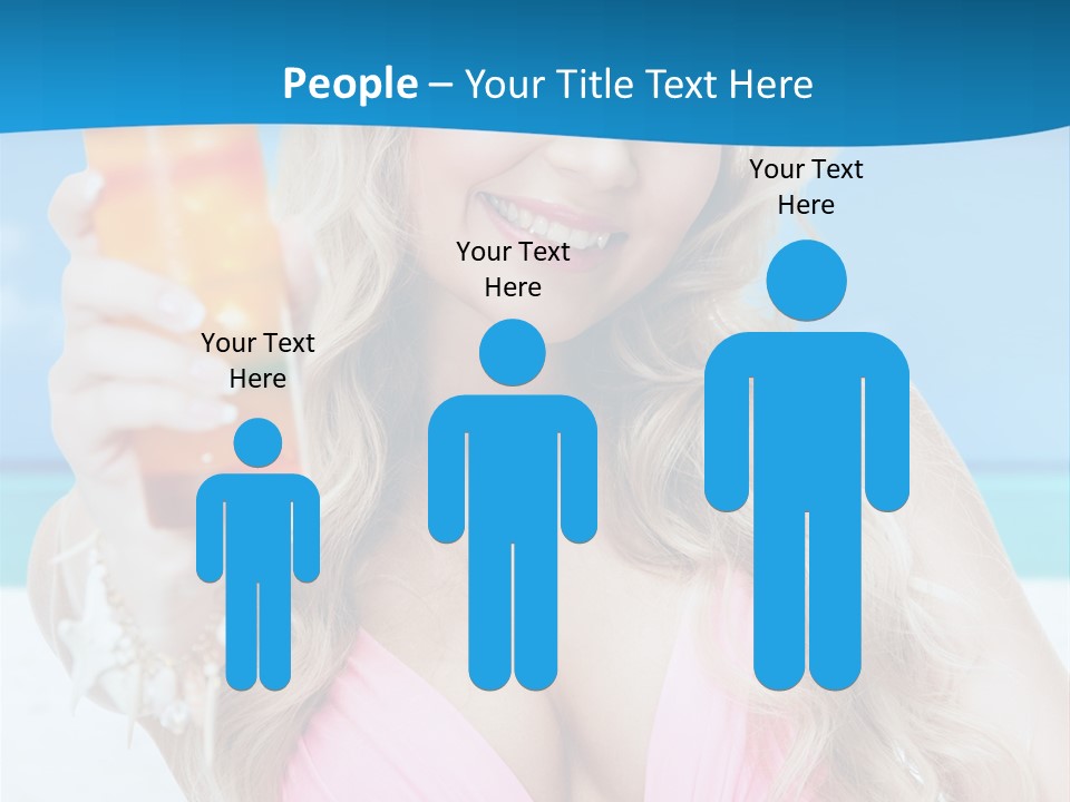 Glass Healthy Alcoholic PowerPoint Template