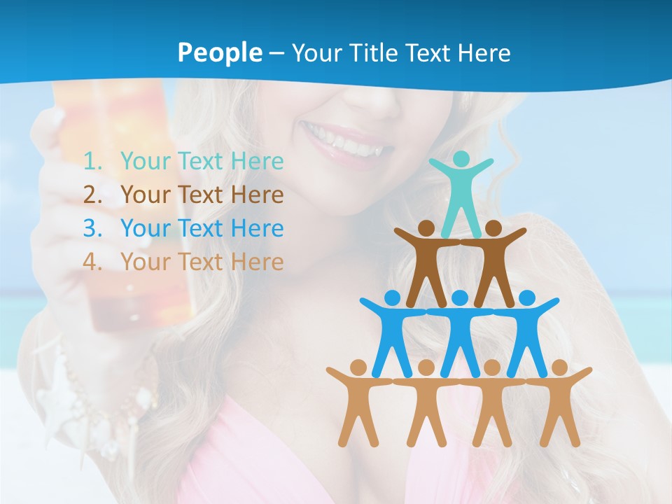 Glass Healthy Alcoholic PowerPoint Template