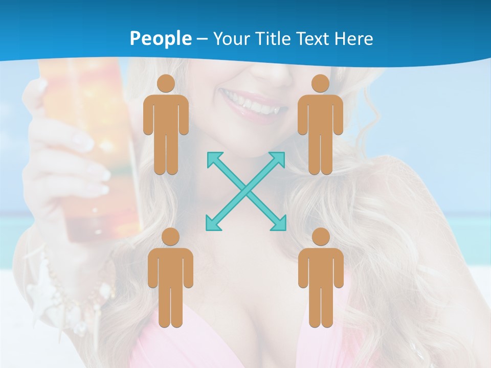 Glass Healthy Alcoholic PowerPoint Template