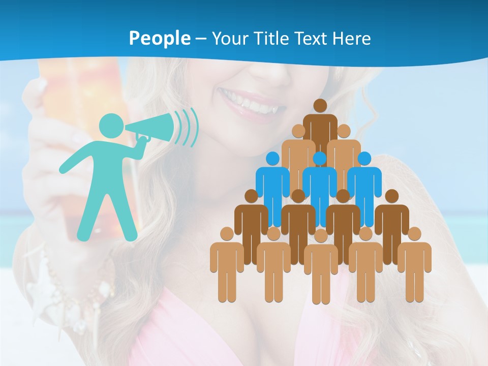 Glass Healthy Alcoholic PowerPoint Template