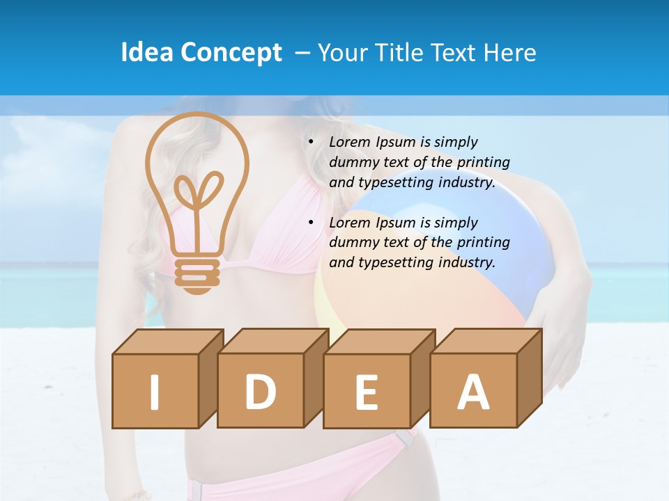 Game Inflatable Attractive PowerPoint Template