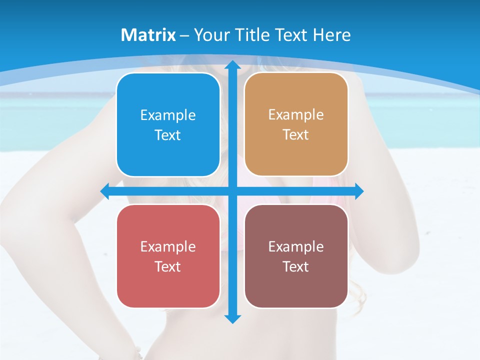 Female Perfect Sporty PowerPoint Template