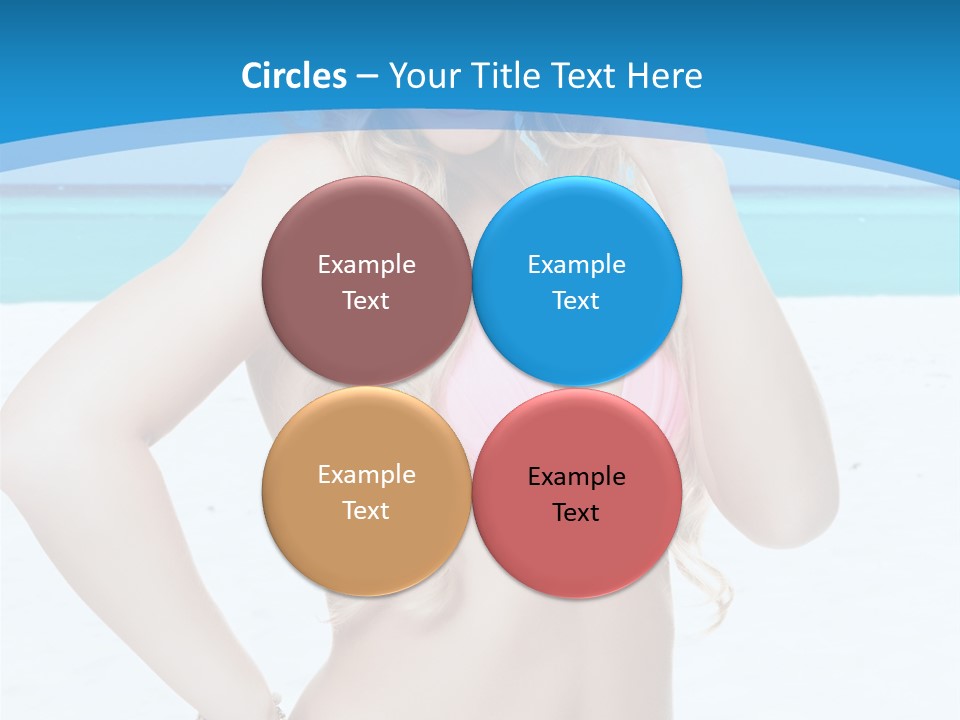 Female Perfect Sporty PowerPoint Template