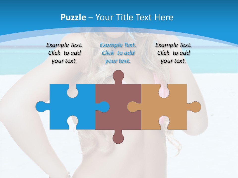 Female Perfect Sporty PowerPoint Template