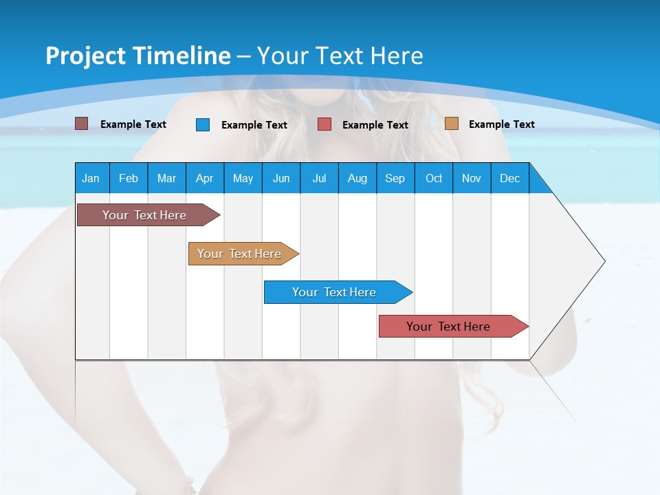 Female Perfect Sporty PowerPoint Template