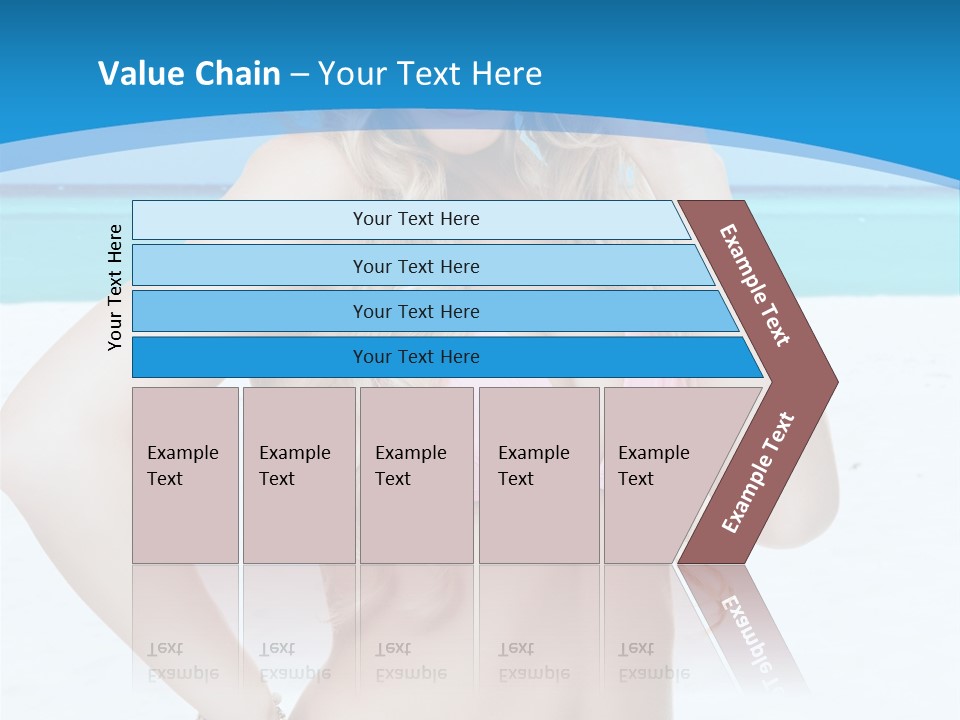 Female Perfect Sporty PowerPoint Template