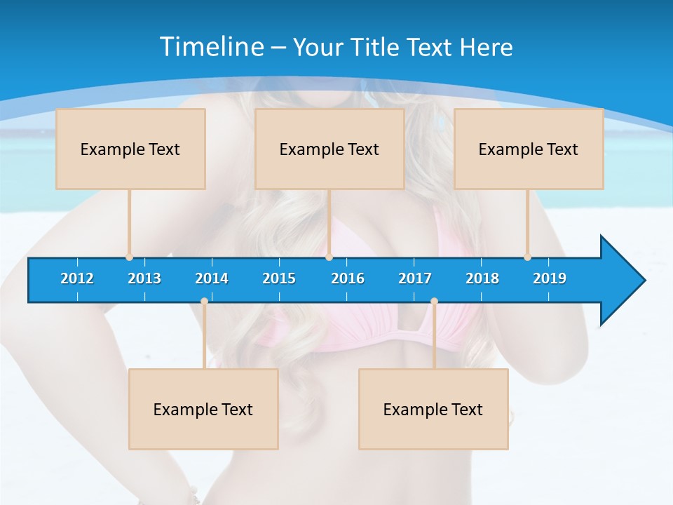 Female Perfect Sporty PowerPoint Template