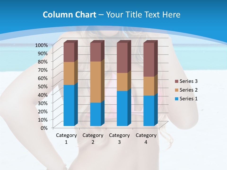 Female Perfect Sporty PowerPoint Template
