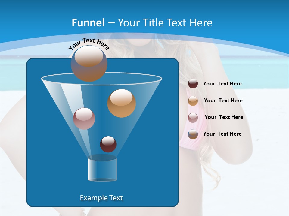 Female Perfect Sporty PowerPoint Template