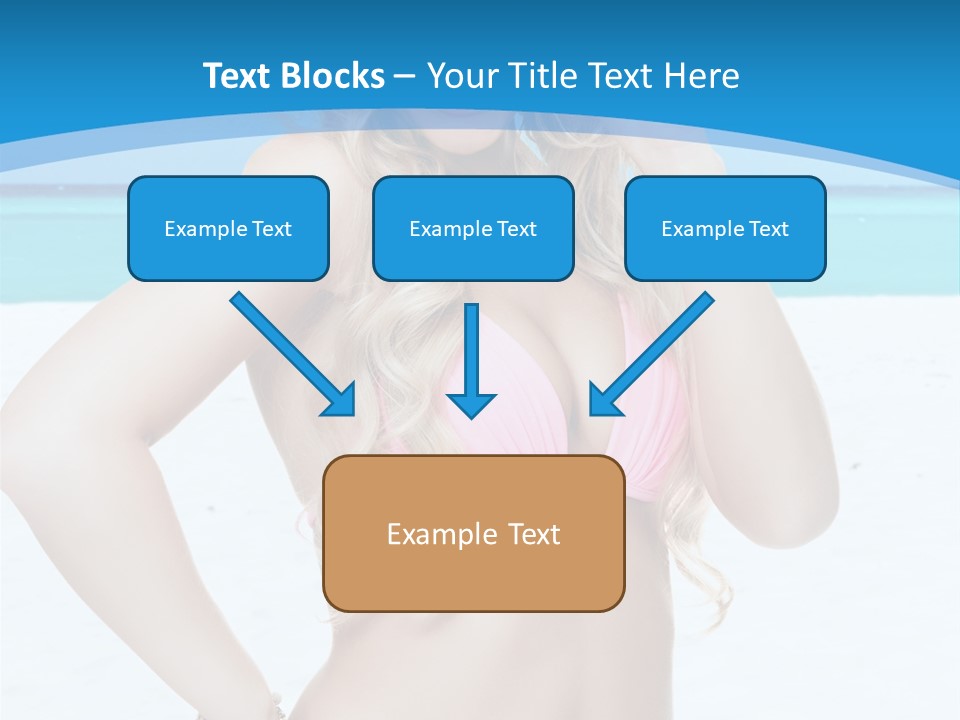 Female Perfect Sporty PowerPoint Template