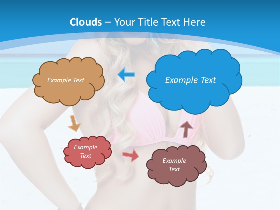 Female Perfect Sporty PowerPoint Template