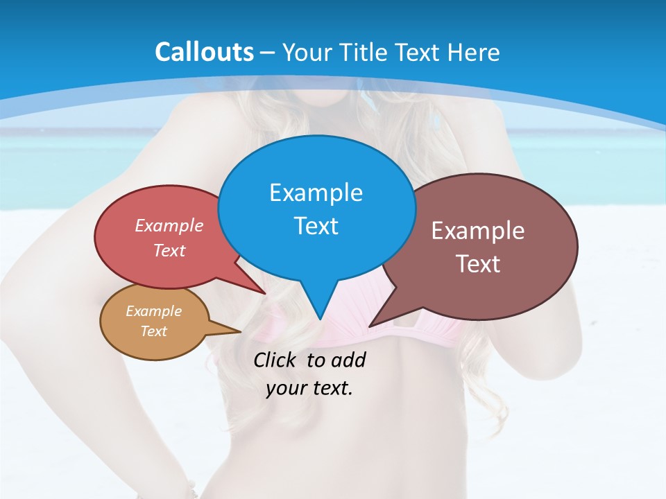 Female Perfect Sporty PowerPoint Template