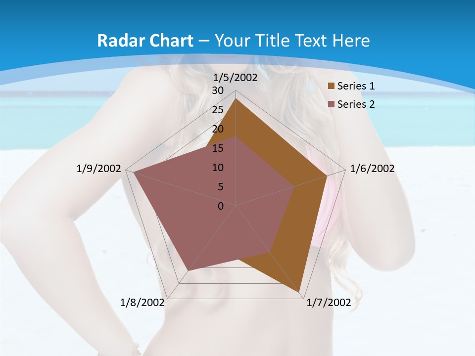 Female Perfect Sporty PowerPoint Template