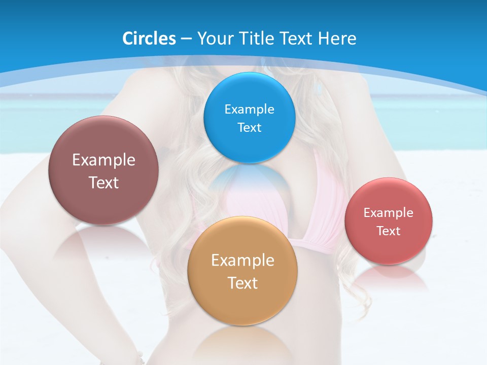 Female Perfect Sporty PowerPoint Template