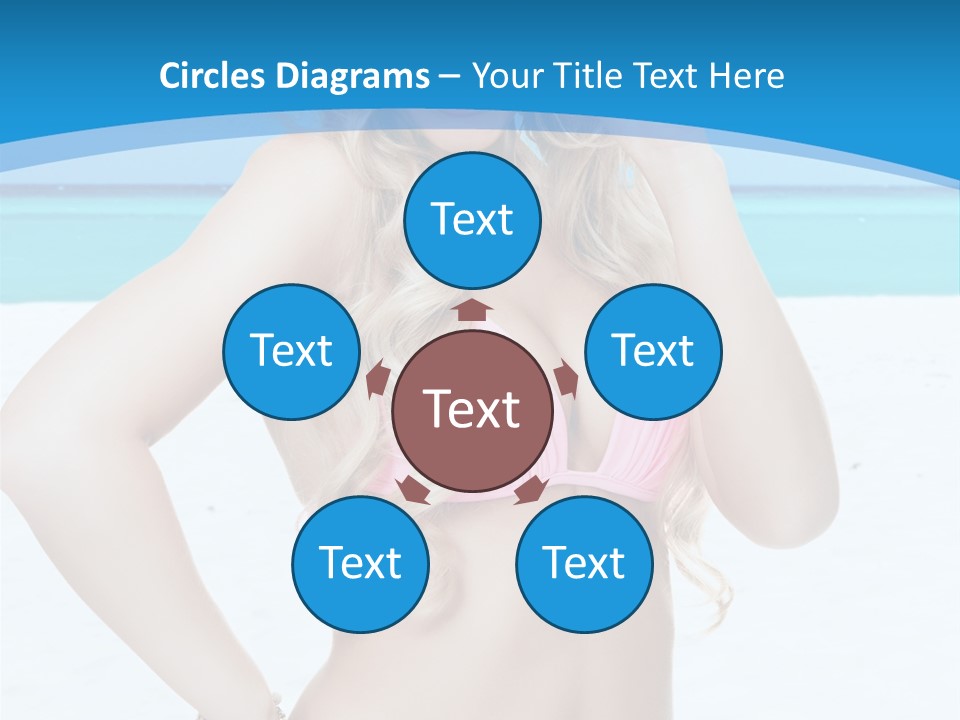 Female Perfect Sporty PowerPoint Template