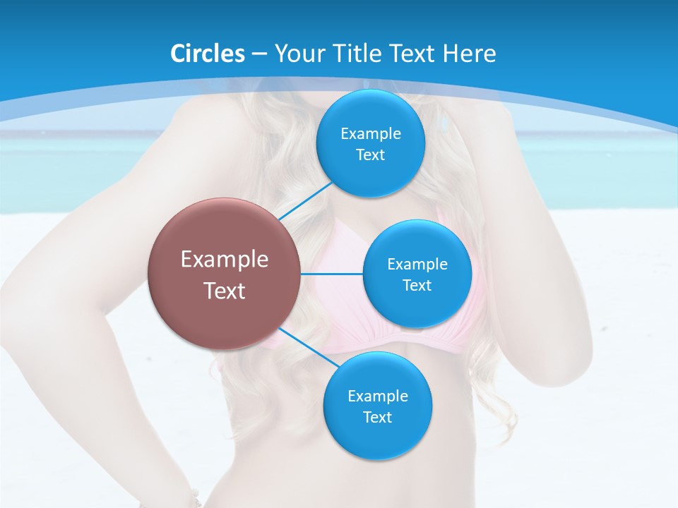 Female Perfect Sporty PowerPoint Template