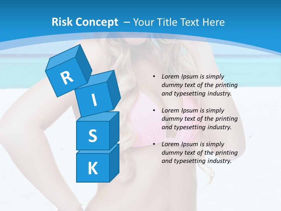 Female Perfect Sporty PowerPoint Template