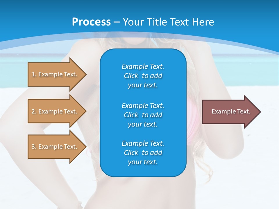 Female Perfect Sporty PowerPoint Template