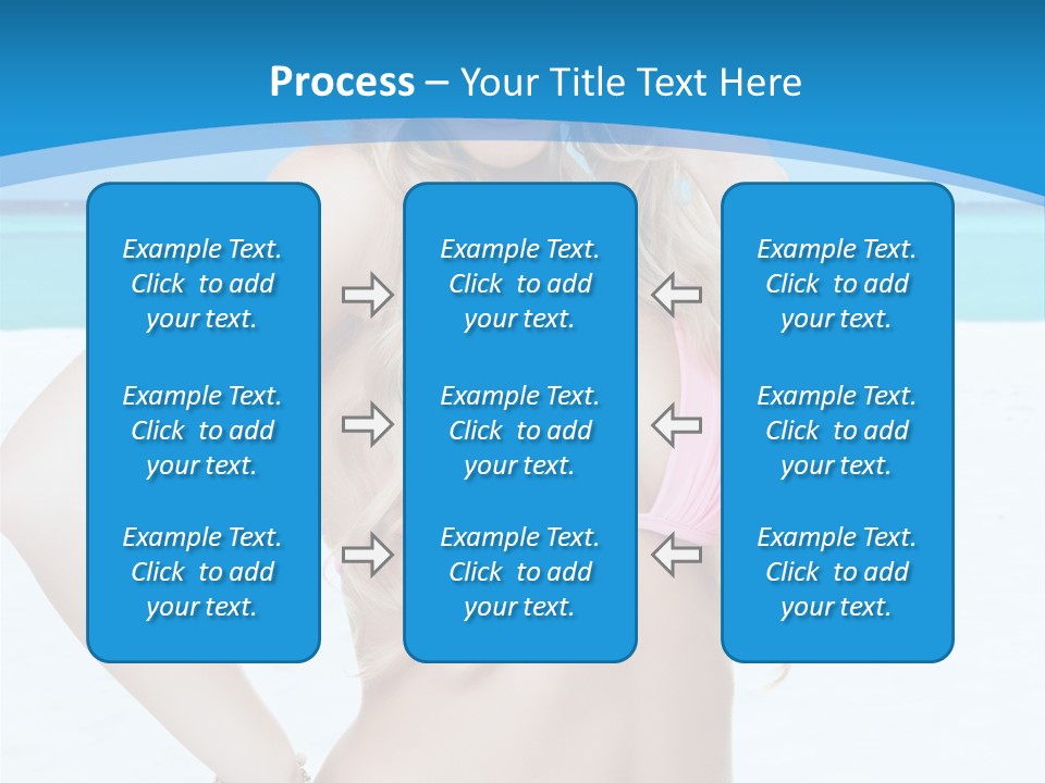 Female Perfect Sporty PowerPoint Template