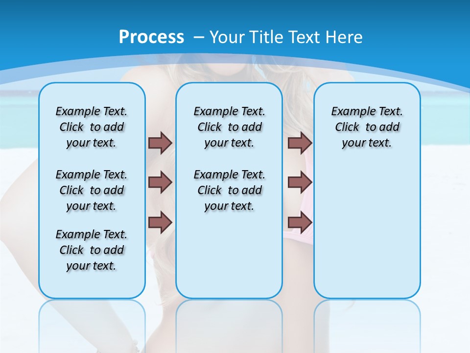 Female Perfect Sporty PowerPoint Template