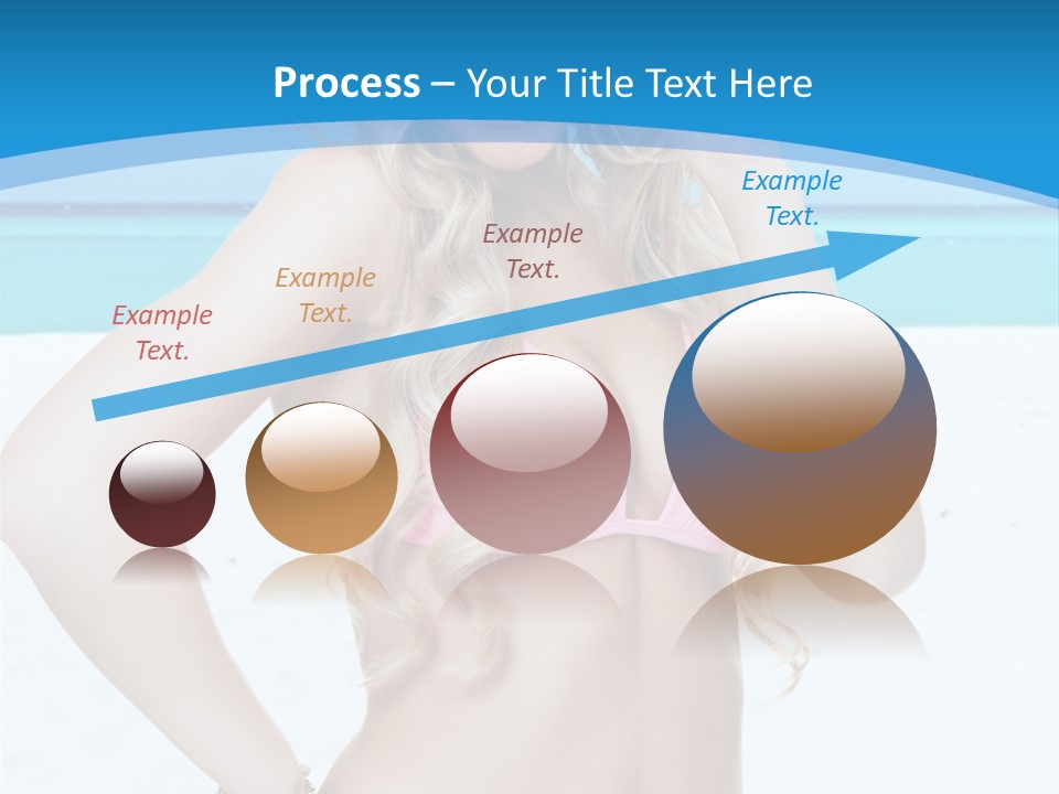 Female Perfect Sporty PowerPoint Template