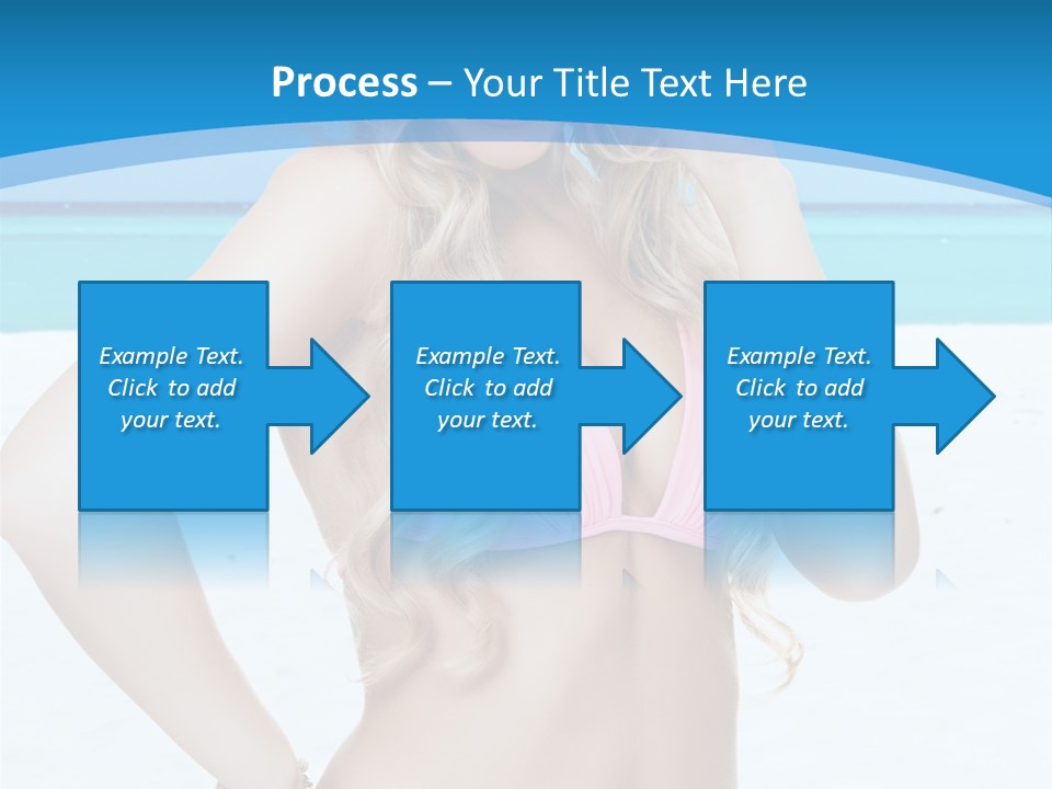 Female Perfect Sporty PowerPoint Template