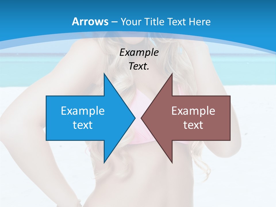 Female Perfect Sporty PowerPoint Template