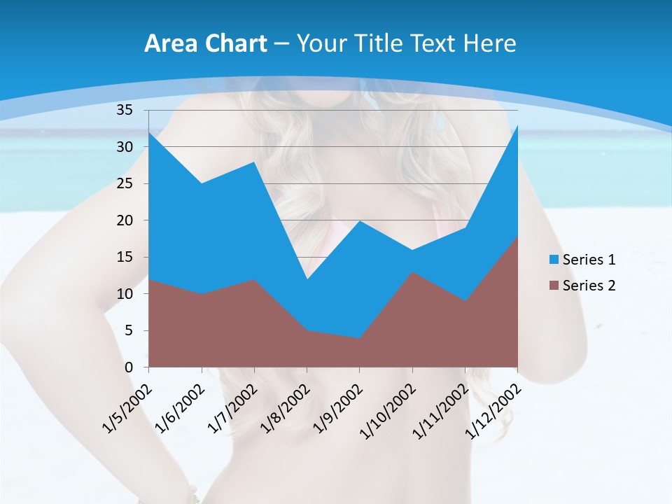Female Perfect Sporty PowerPoint Template