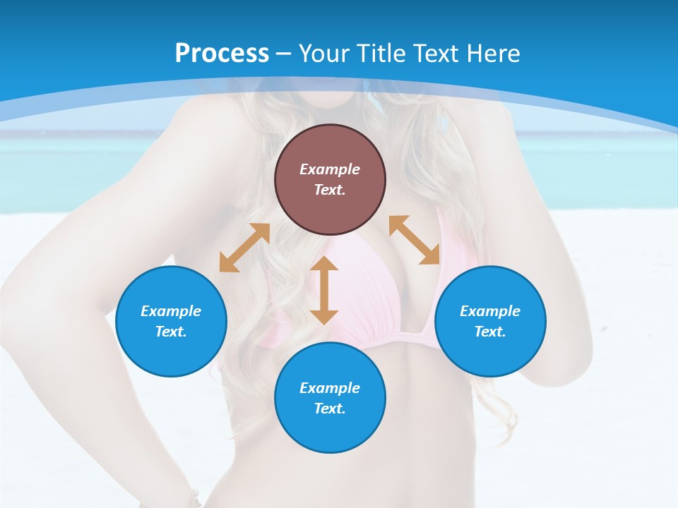 Female Perfect Sporty PowerPoint Template