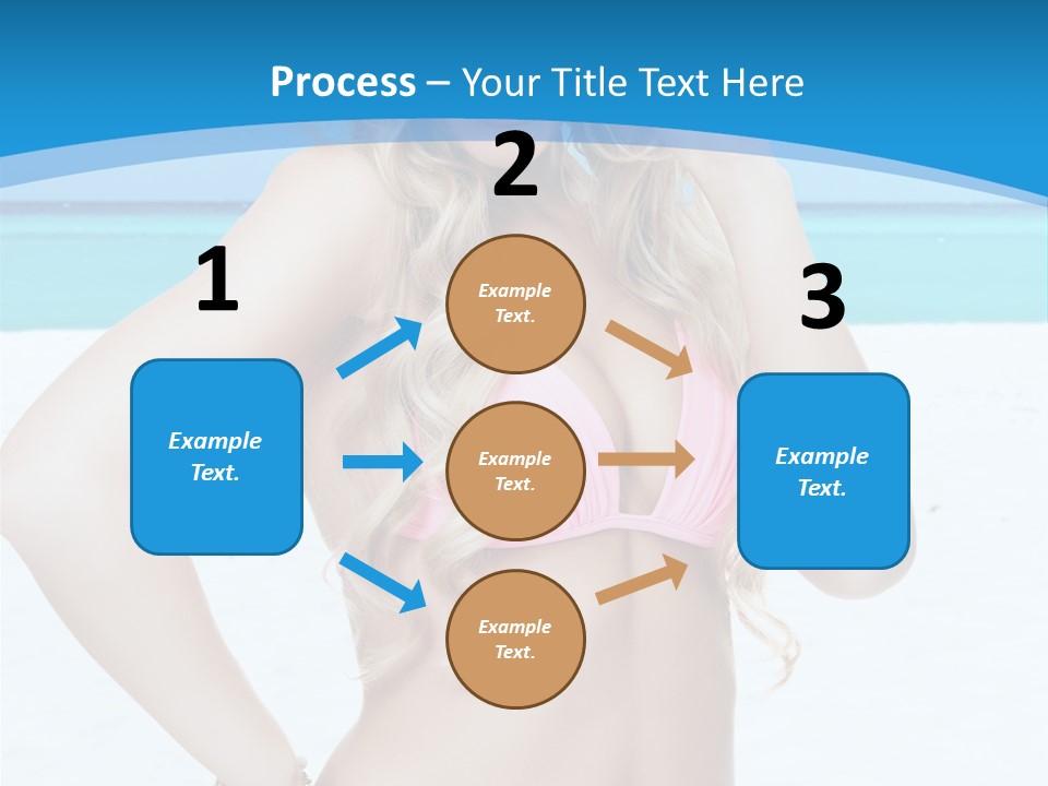 Female Perfect Sporty PowerPoint Template