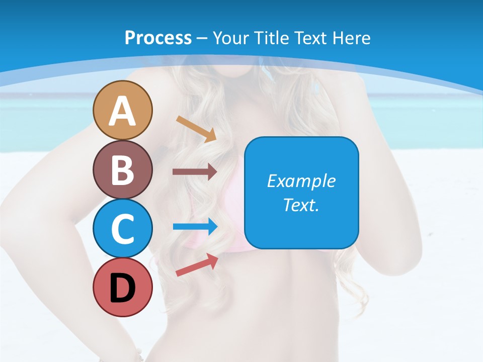 Female Perfect Sporty PowerPoint Template