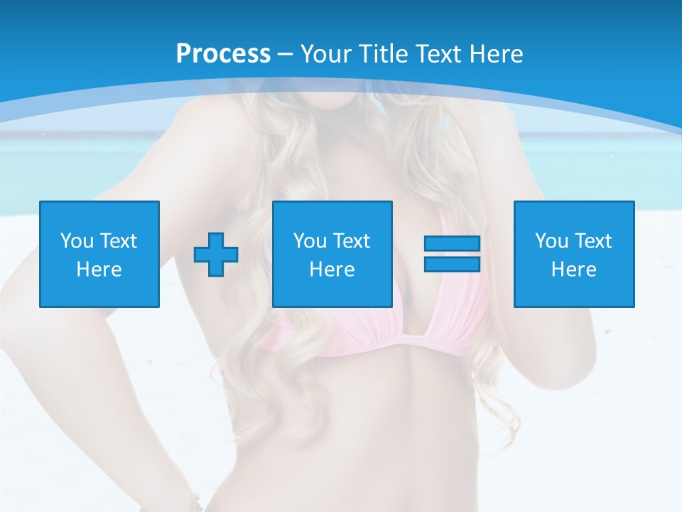 Female Perfect Sporty PowerPoint Template