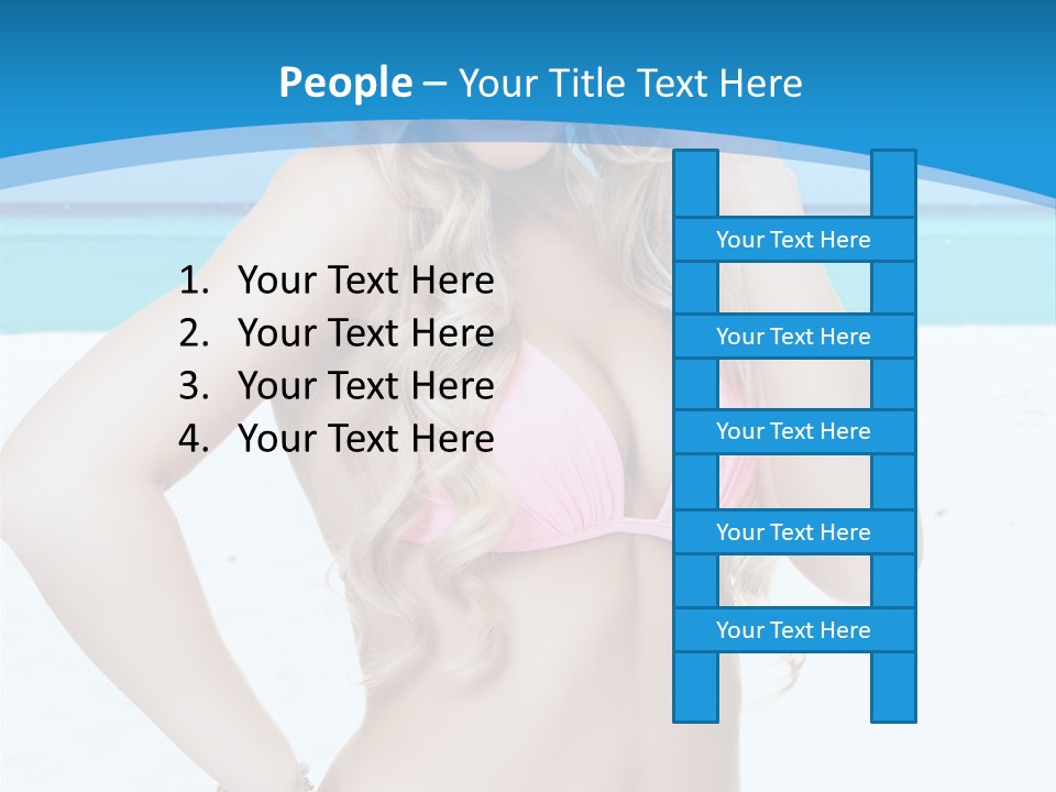 Female Perfect Sporty PowerPoint Template