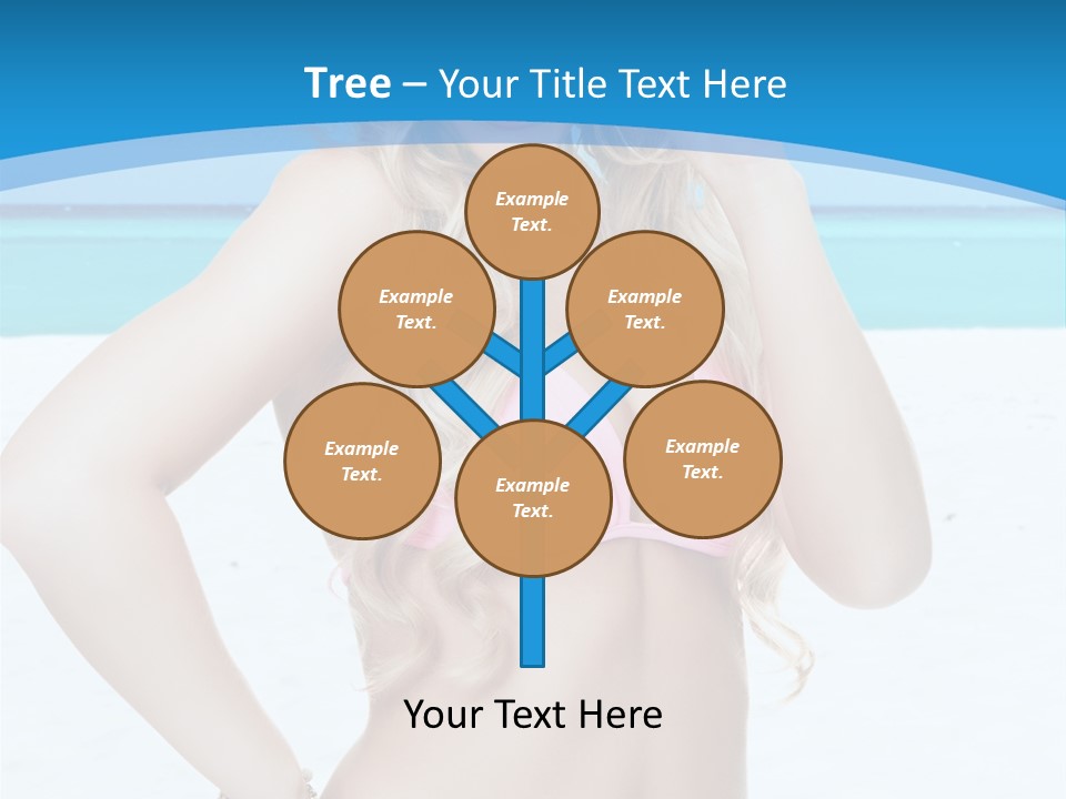 Female Perfect Sporty PowerPoint Template