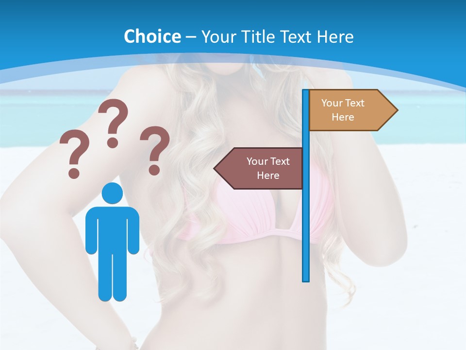 Female Perfect Sporty PowerPoint Template