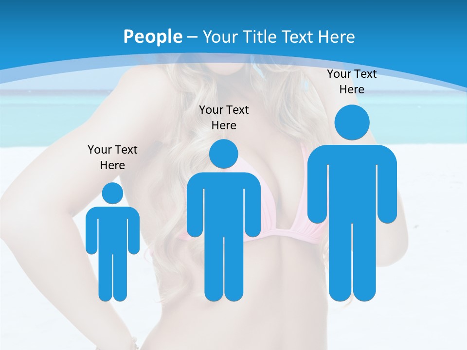 Female Perfect Sporty PowerPoint Template