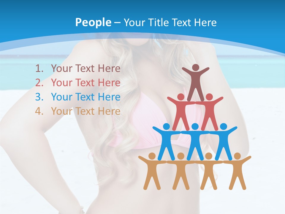 Female Perfect Sporty PowerPoint Template