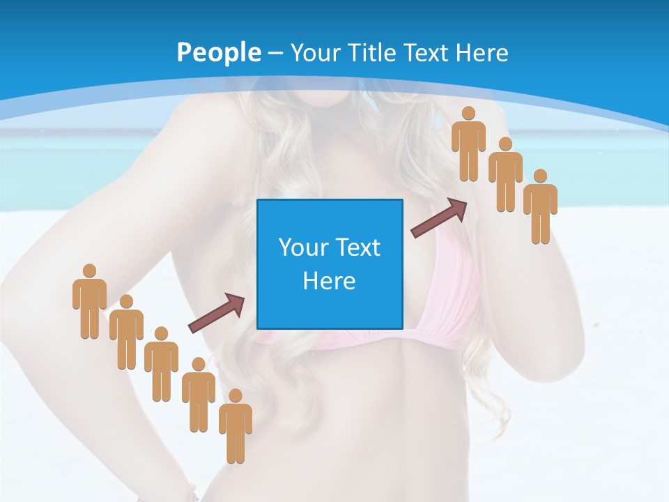 Female Perfect Sporty PowerPoint Template