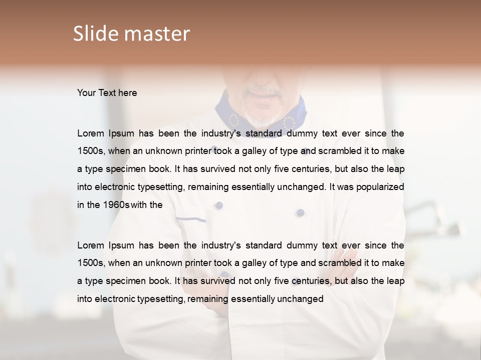 Close Up Cuisine Food PowerPoint Template