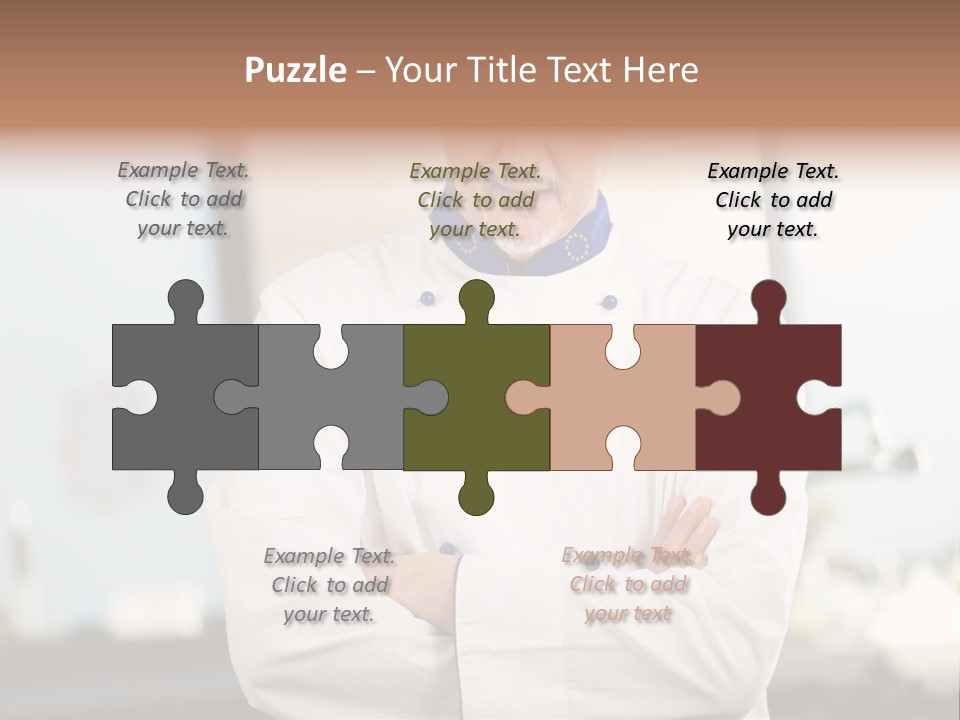 Close Up Cuisine Food PowerPoint Template