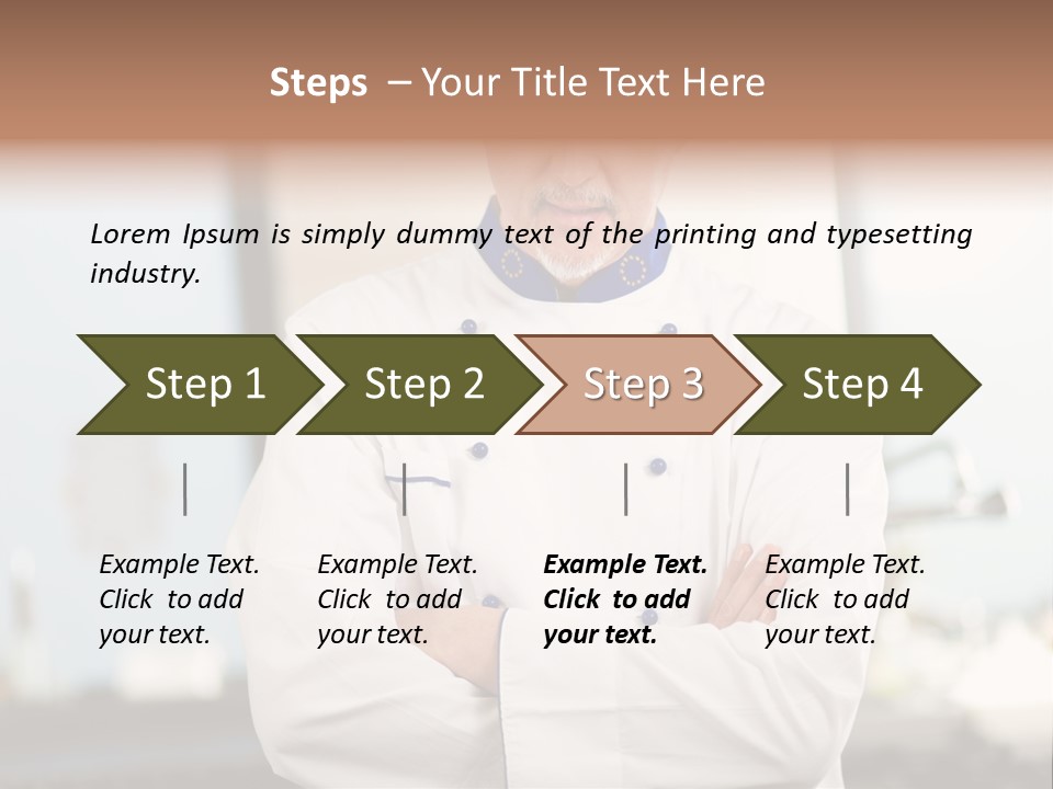Close Up Cuisine Food PowerPoint Template
