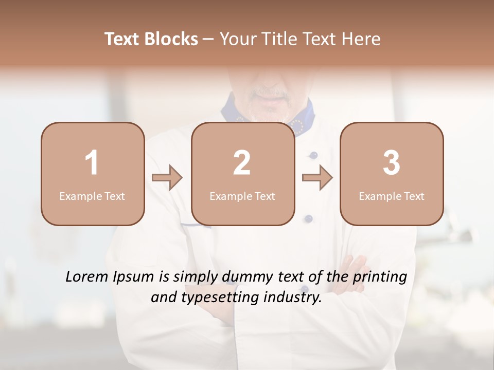 Close Up Cuisine Food PowerPoint Template