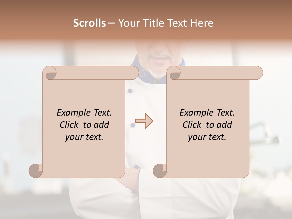 Close Up Cuisine Food PowerPoint Template