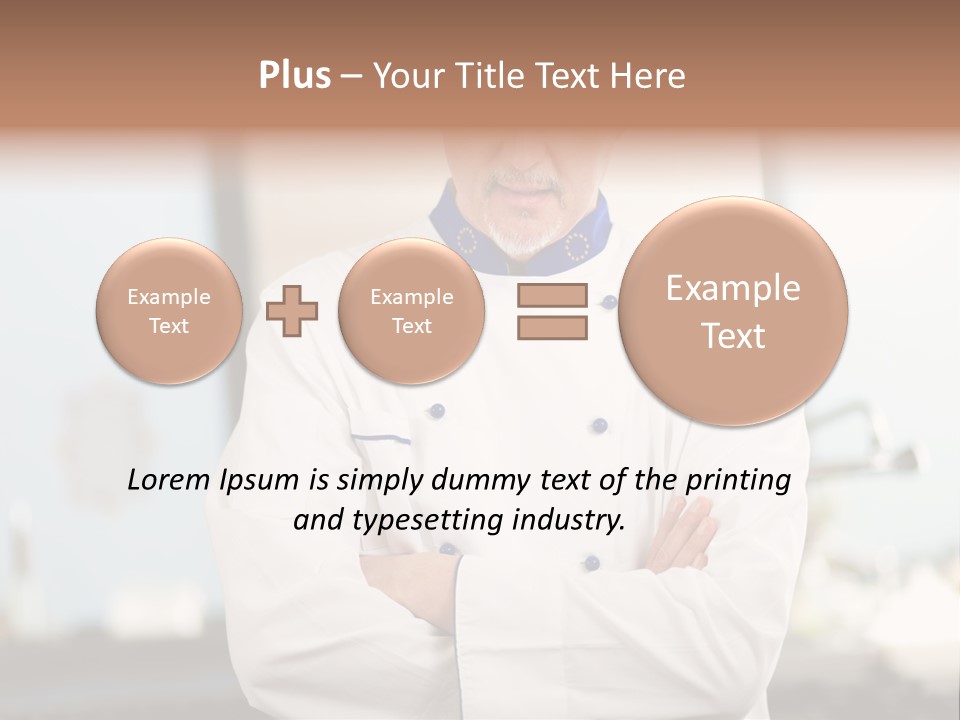 Close Up Cuisine Food PowerPoint Template