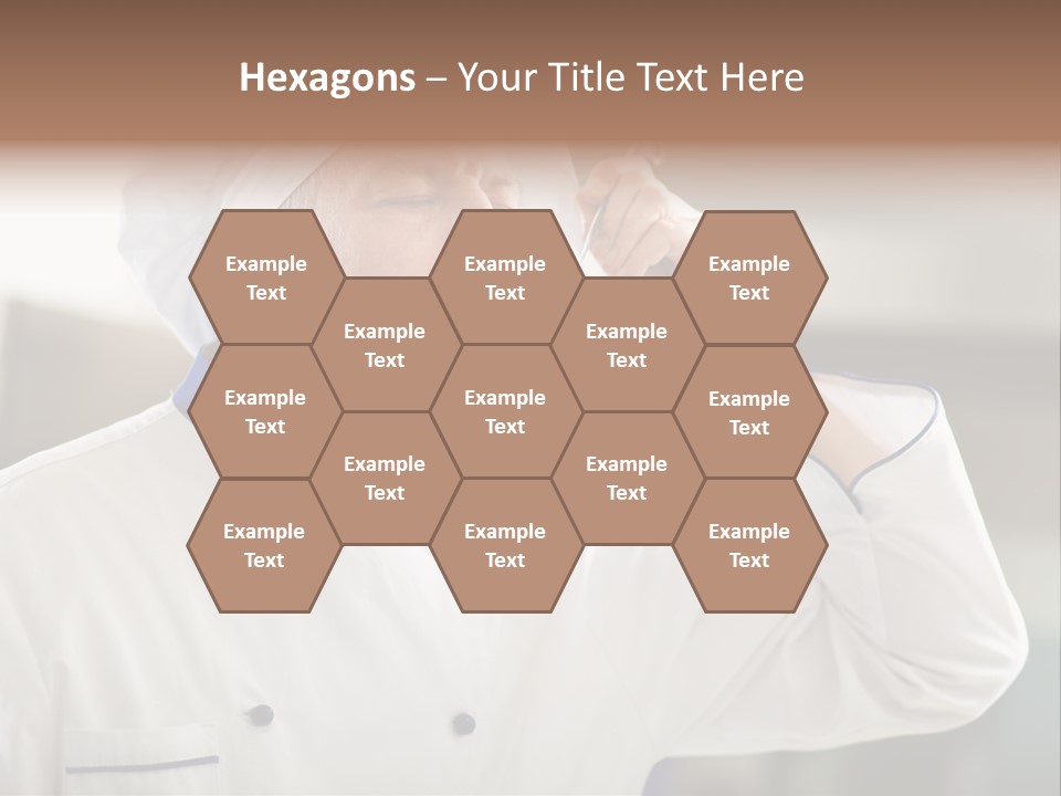 Smiling Tasting Cuisine PowerPoint Template