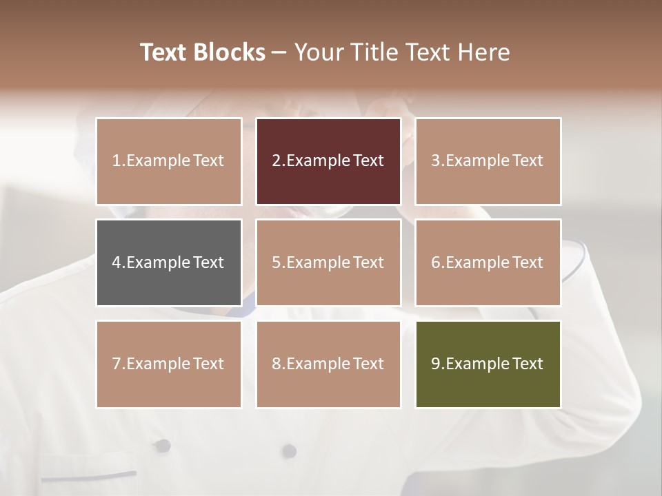 Smiling Tasting Cuisine PowerPoint Template